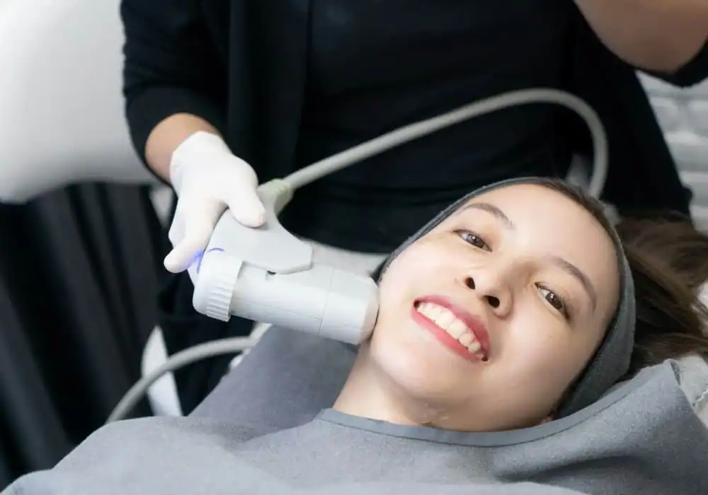 HIFU treatment Chessington in progress