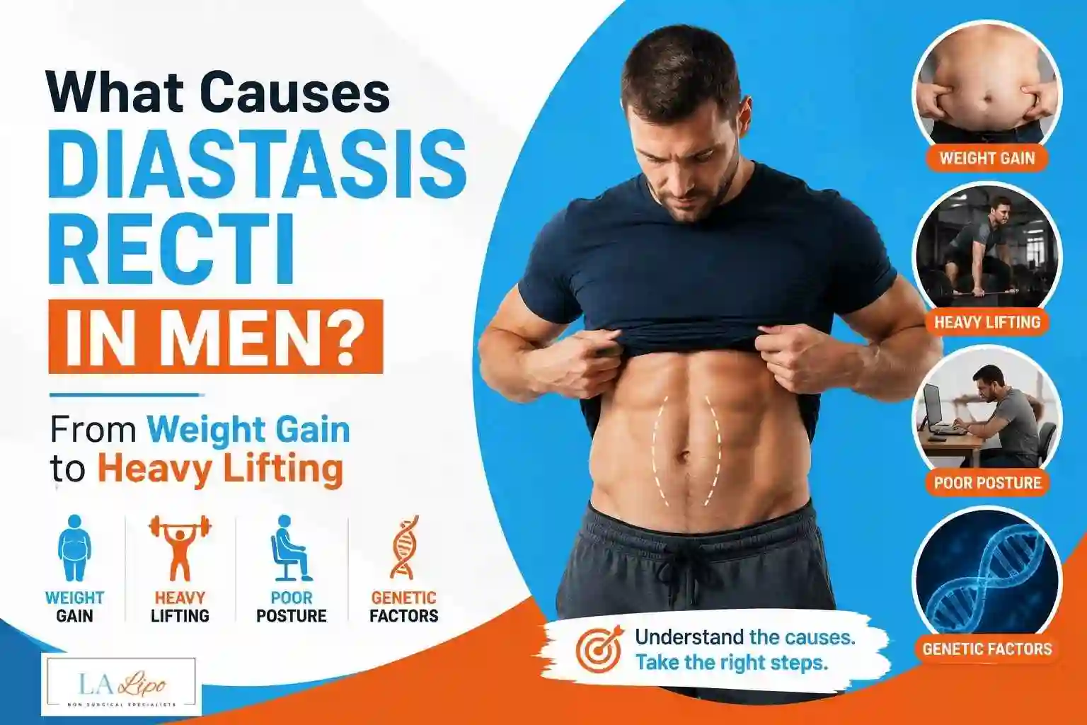 What Causes Diastasis Recti in Men? From Weight Gain to Heavy Lifting Chessington